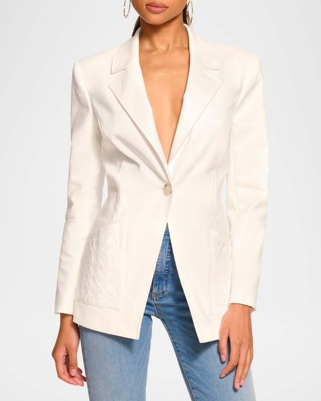 Andrenetta Single-Breasted Blazer